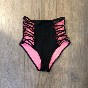 Victoria’s Secret high waisted swim bottoms